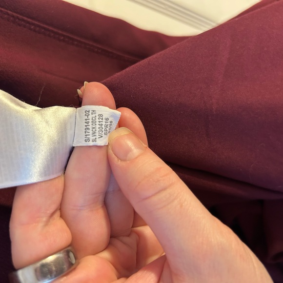 Banana Republic Deep Burgundy Mini Dress - Picture 8 of 8